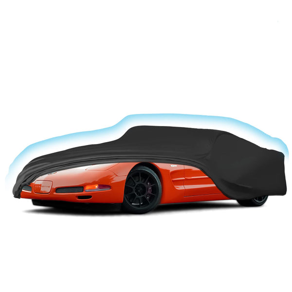 Proadsy 2025 Upgrade Car Cover Compatible with Chevrolet C5 Corvette 1997-2004 Windproof All Weather Waterproof Sun Rain UV Dust Snow Protection Outdoor Covers