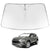 Proadsy 2025 Upgrade Windshield Sun Shade Custom Fit 2019–2023 2024 2025 Chevrolet Blazer Foldable Front Sunshade Protector Sun Visor Blocks UV Rays Keep Car Cooler