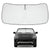 Proadsy 2025 Upgrade Front Windshield Sun Shade Foldable Sunshade Protector Custom Fit 2018-2024 2025 Ford Expedition Accessories