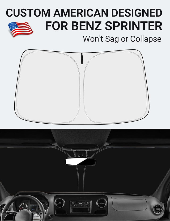 2007-2022 Mercedes-Benz Sprinter Windshield Sunshade