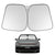 Proadsy 2025 Upgrade Windshield Sun Shade Custom Fit Volkswagen Golf GTI MK8 2022-2025 4-Layer Foldable Front Sunshade Protector Sun Visor Blocks UV Rays Keep Car Cooler
