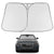 Proadsy 2025 Upgrade Windshield Sun Shade Custom Fit 2015 2016 Hyundai Genesis Foldable Front Sunshade Protector Sun Visor Blocks UV Rays Keep Car Cooler