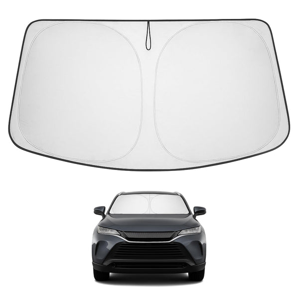 Proadsy 2026 Upgrade Front Windshield Sun Shade Foldable Sunshade Protector Custom Fit 2021-2024 Venza, LE, XLE, Limited, SUV Accessories