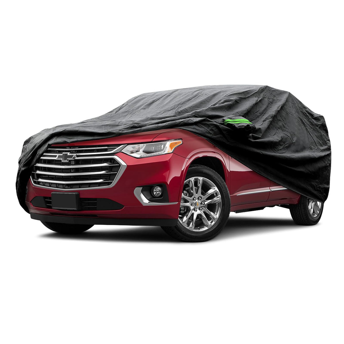 Proadsy 6 Layers SUV Car Cover Custom Fit for Chevrolet Chevy Traverse 2009-2025 2026 LT/LS/RS/Premier/High Country Windproof All Weather Waterproof Sun Rain UV Dust Snow Protection Outdoor Covers