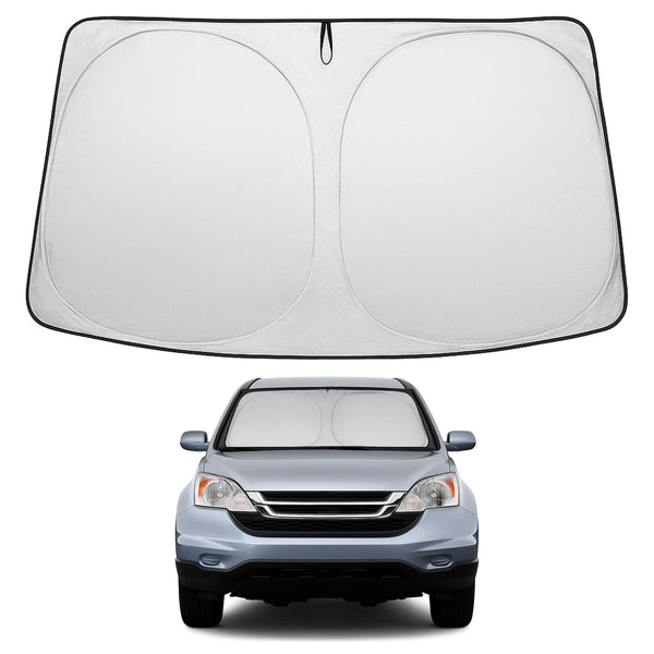 Proadsy 2026 Upgrade Front Windshield Sun Shade Foldable Sunshade Protector Custom Fit 2007-2015 Audi Q7 Accessories