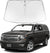 Proadsy 2025 Upgrade Windshield Sun Shade Custom Fit 2015-2020 Chevrolet Suburban Foldable Front Sunshade Protector Sun Visor Blocks UV Rays Keep Car Cooler