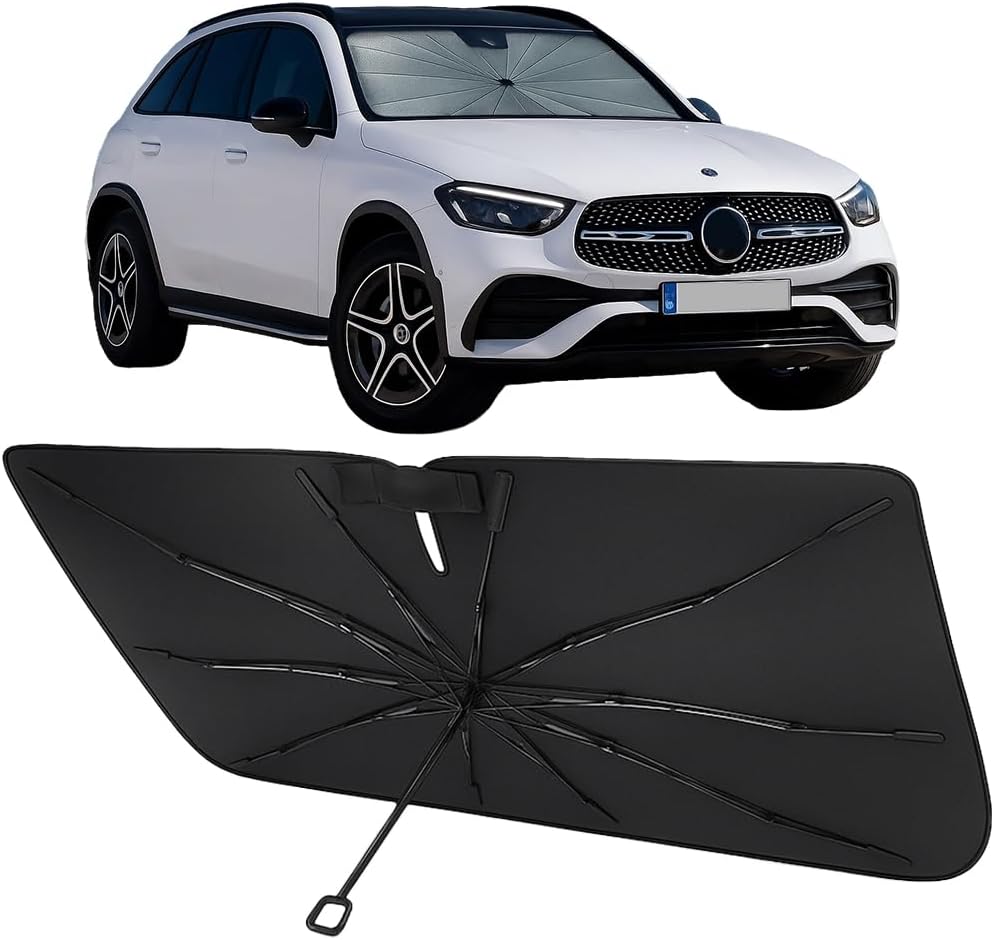 2023-2026 Mercedes-Benz GLC Umbrella Windshield Sunshade - Custom Fit Front Windshield Sun Shade