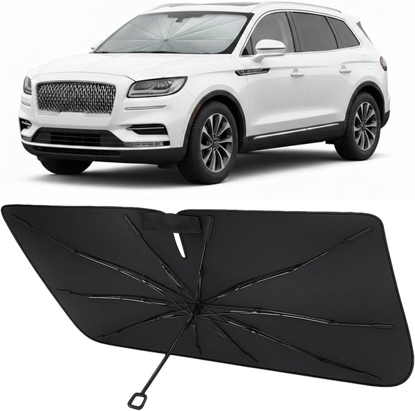 2024-2026 Lincoln Nautilus Umbrella Windshield Sunshade - Custom Fit Front Windshield Sun Shade