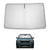 Proadsy 2025 Upgrade Windshield Sun Shade Custom Fit Kia Carnival 2022-2024 2025 4-Layer Foldable Front Sunshade Protector Sun Visor Blocks UV Rays Keep Car Cooler Accessories