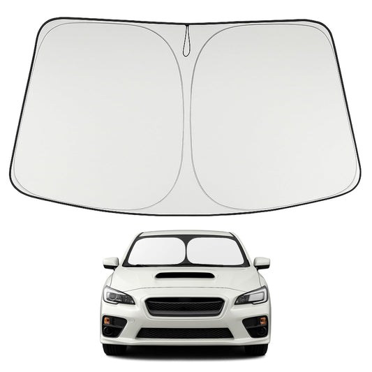 Proadsy Custom Fit Subaru WRX 2008-2015 Windshield Sun Shade 4-Layer Foldable Front Sunshade Protector Sun Visor Blocks UV Rays Keep Car Cooler