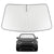 Proadsy 2025 Upgrade Windshield Sun Shade Custom Fit 2014-2019 Land Rover Discovery Sport Foldable Front Sunshade Protector Sun Visor Blocks UV Rays Keep Car Cooler