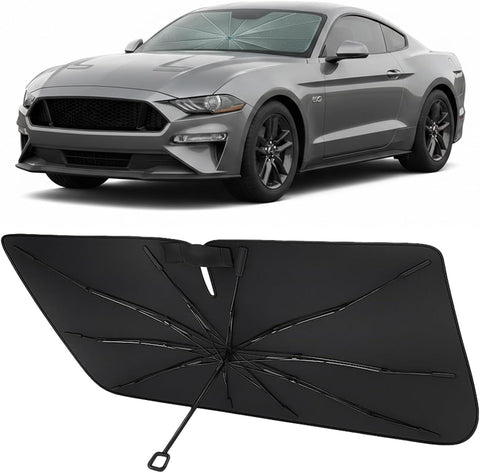 2015-2023 Ford Mustang Umbrella Windshield Sunshade