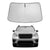 Proadsy 2025 Upgrade Windshield Sunshade Custom for 2019-2024 2025 Subaru Ascent 4-Layer Front Window Shade Reflective Heat UV Protector Foldable Sun Shade Visor Car Accessories