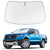Proadsy Front Windshield Sun Shade Foldable Sunshade Protector Custom Fit 2019-2024 2025 Ford Ranger, XL, XLT, Lariat Accessories 2025 Upgrade
