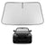 Proadsy 2025 Upgrade Windshield Sun Shade Custom Fit 2007-2015 Audi Q7 Foldable Front Sunshade Protector Sun Visor Blocks UV Rays Keep Car Cooler