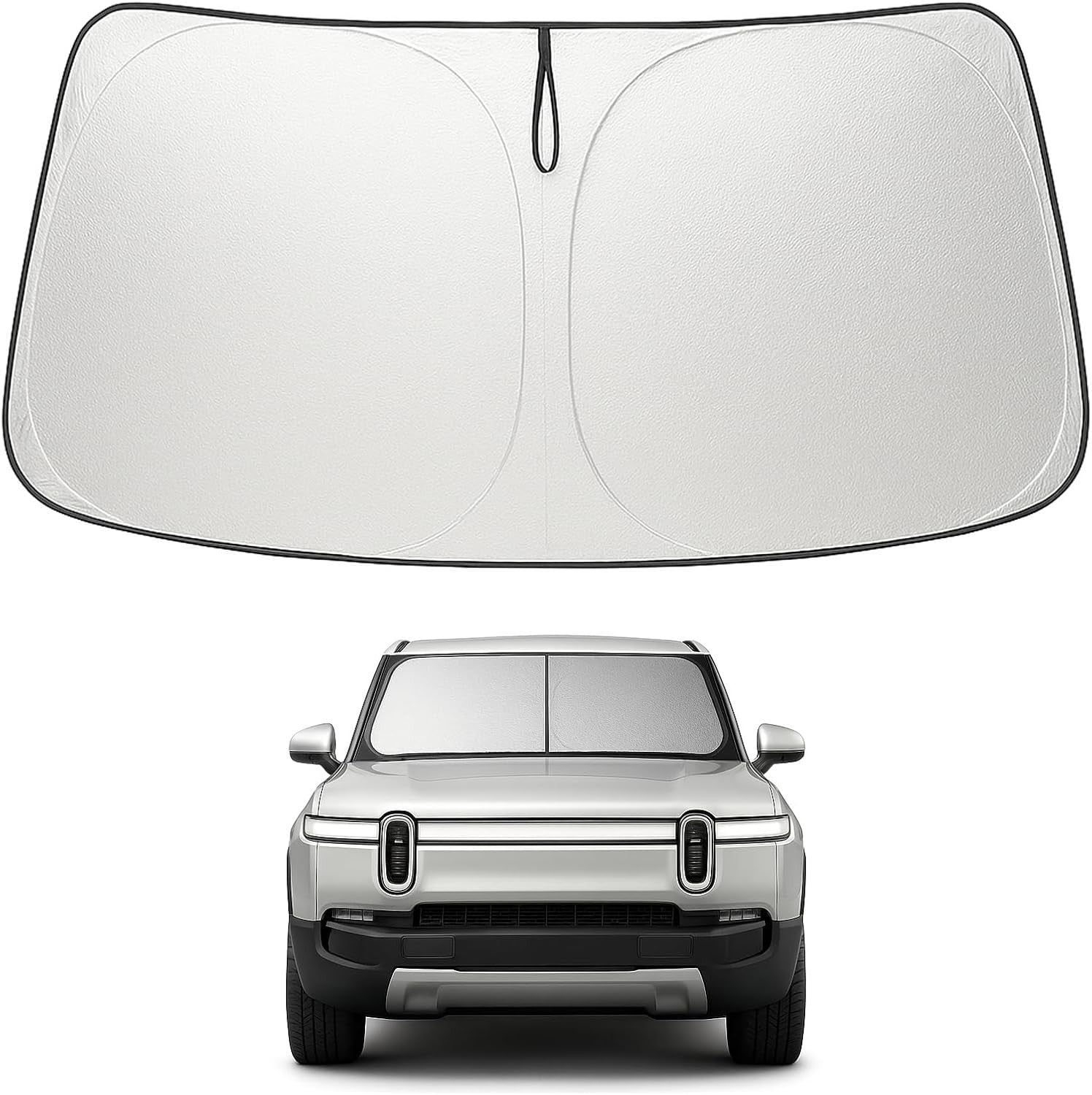 Proadsy custom-fit windshield sunshade for Edge Custom-Fit Sun Shades & Covers