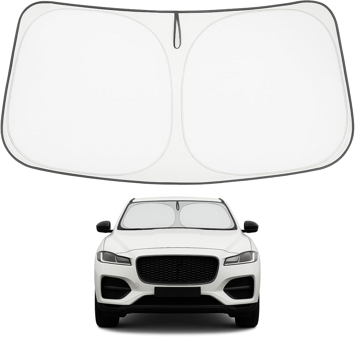 F-Pace Custom-Fit Sun Shades & Covers