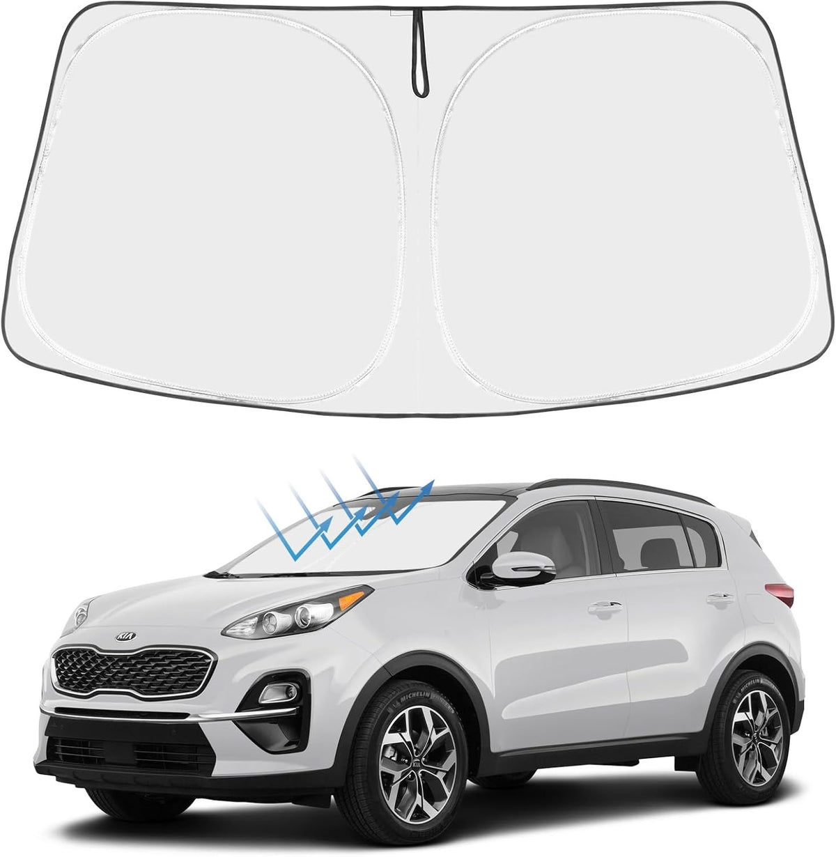 Sportage Custom-Fit Sun Shades & Covers