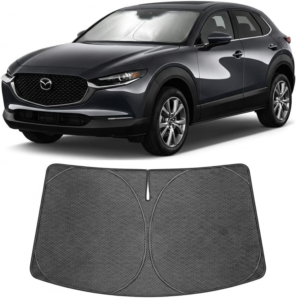 Proadsy custom-fit windshield sunshade for CX-30 Custom-Fit Sun Shades & Covers