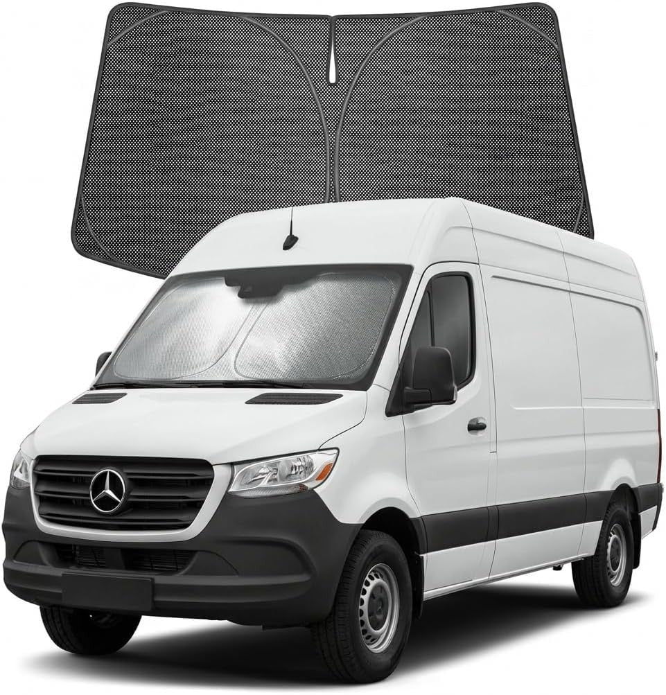 Proadsy custom-fit windshield sunshade for Sprinter Custom-Fit Sun Shades & Covers