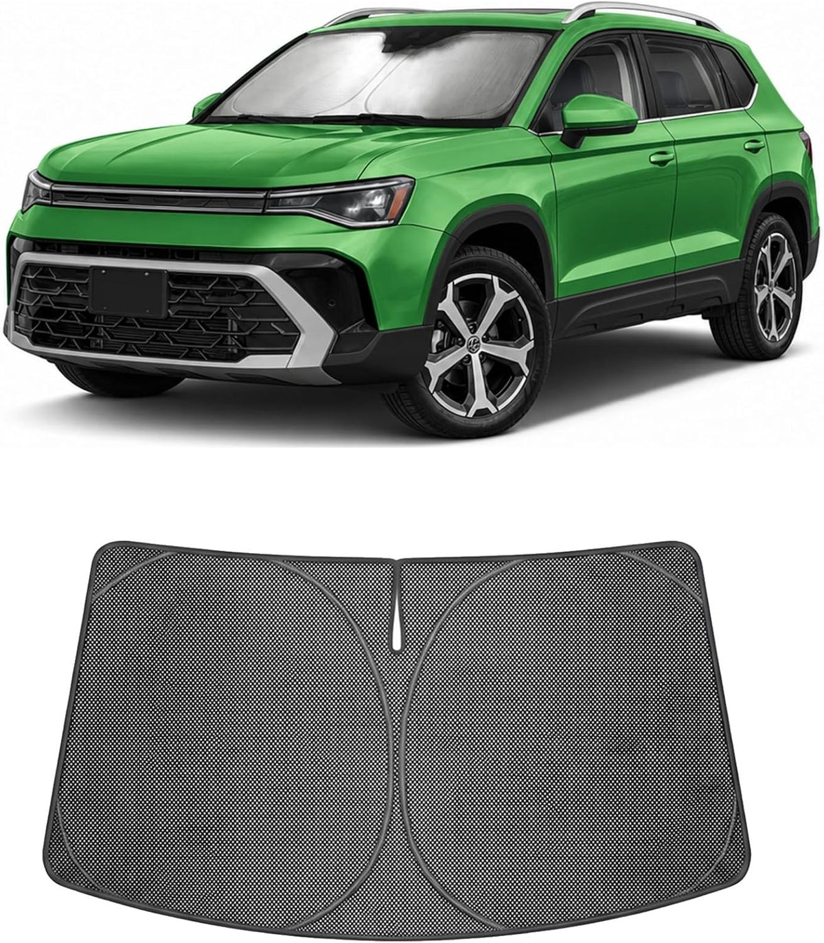 Proadsy custom-fit windshield sunshade for Taos Custom-Fit Sun Shades & Covers