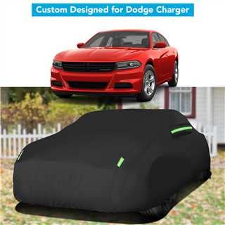 Waterproof Car Cover Custom fit for Dodge Charger 2006-2022 2023 6 Layers All Weather Waterproof Sun Rain UV Dust Protection Outdoor Indoor Full Car Cover