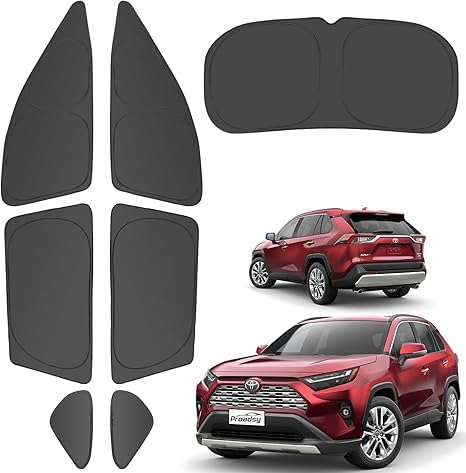2019-2025 Toyota RAV4 Side Window Sunshade Pair