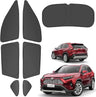 Proadsy 2025 Upgrade Window Shades for Rav4 2019-2024 2025 Side Windows Rear Windshield Triangular Window Sunshade for Baby/Camping Sun UV Rays and Privacy Protection Set of 7