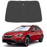 Proadsy for Subaru CrossTrek 2018-2025 2026 Windshield Sun Shade 4-Layer Foldable Front Sunshade Protector Sun Visor Blocks UV Rays Keep Car Cooler