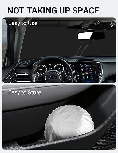 Proadsy Windshield Sun Shade for Subaru Outback 2020-2026 4-Layer Foldable Front Sunshade Protector Sun Visor Blocks UV Rays Keep Car Cooler