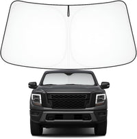2020-2024 Nissan Titan Windshield Sunshade - Custom Fit Front Windshield Sun Shade