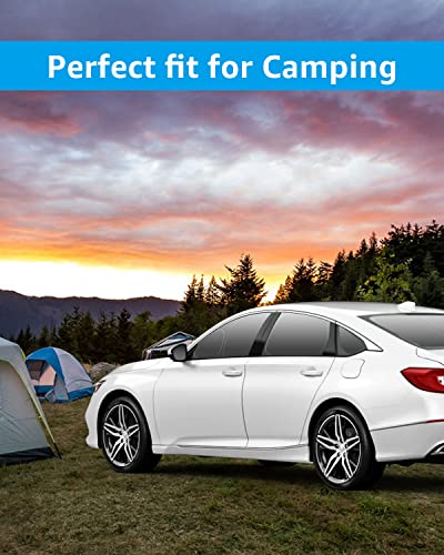 Proadsy Window Sun Shade for Honda Accord 2024 2023 2022 2021 2020 2019 2018 Side Window for Baby/Camping UV Rays and Privacy Protect Upgrade Accessories Set of 7