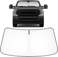2017-2026 Ford Super Duty F-250 Windshield Sunshade - Custom Fit Front Windshield Sun Shade