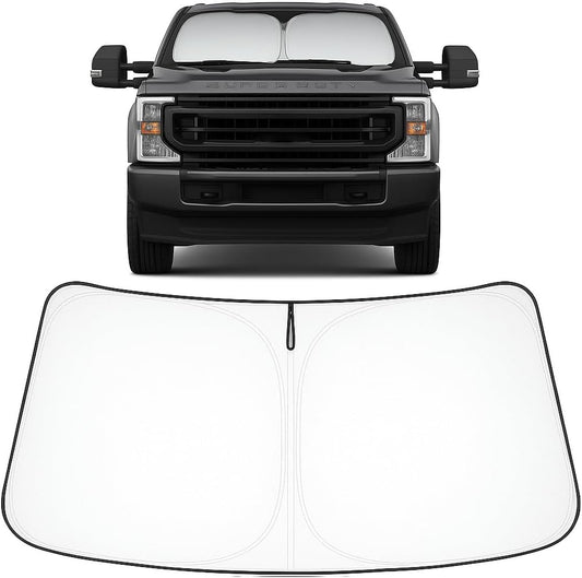 2017-2026 Ford Super Duty F-250 Windshield Sunshade - Custom Fit Front Windshield Sun Shade
