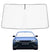 Proadsy 2025 Upgrade Windshield Sun Shade Custom Fit Hyundai Ioniq 5 2022-2024 2025 4-Layer Foldable Front Sunshade Protector Sun Visor Blocks UV Rays Keep Car Cooler Accessories