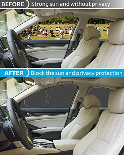 Proadsy Window Sun Shade for Honda Accord 2024 2023 2022 2021 2020 2019 2018 Side Window for Baby/Camping UV Rays and Privacy Protect Upgrade Accessories Set of 7