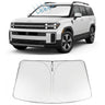 Proadsy Windshield Sun Shade for Santa Fe 2024-2026 Foldable Front Sunshade Protector Sun Visor Blocks UV Rays Keep Car Cooler Accessories