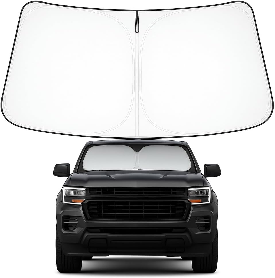2023-2026 Chevrolet Colorado Windshield Sunshade - Custom Fit Front Windshield Sun Shade