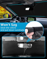 Windshield Sunshade Custom for Nissan Rogue 2023 2022 2021 Reflective Heat Sun UV Protector Foldable Front Window Shade Upgrade Accessories Certified Sustainable