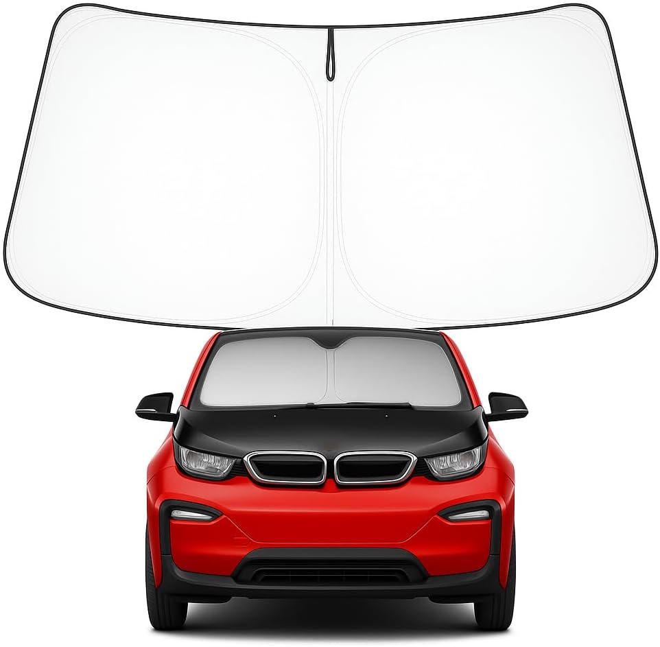 2014-2022 BMW i3 Windshield Sunshade - Custom Fit Front Windshield Sun Shade