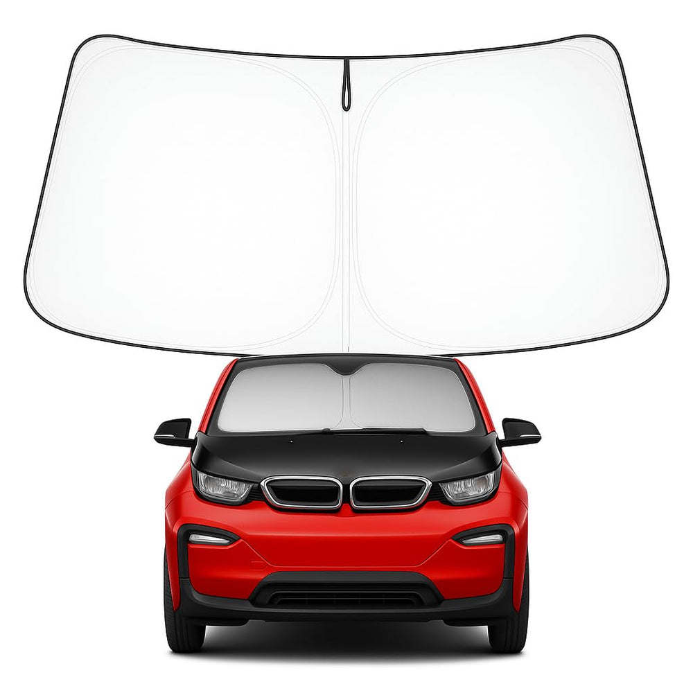 Proadsy Front Windshield Sun Shade Foldable Sunshade Protector Custom Fit 2014-2022 BMW i3 Accessories 2026 Upgrade
