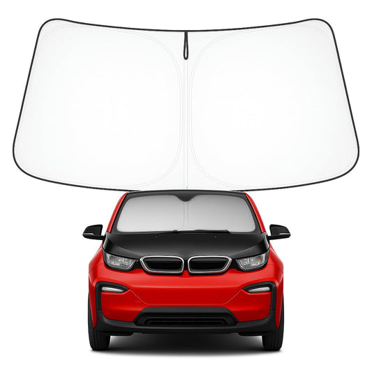 Proadsy Front Windshield Sun Shade Foldable Sunshade Protector Custom Fit 2014-2022 BMW i3 Accessories 2026 Upgrade