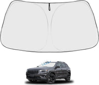 2014-2023 Jeep Cherokee Windshield Sunshade - Custom Fit Front Windshield Sun Shade