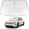 Proadsy Windshield Sun Shade for Lucid Air 2022-2026 Foldable Front Sunshade Protector Sun Visor Blocks UV Rays Keep Car Cooler Accessories