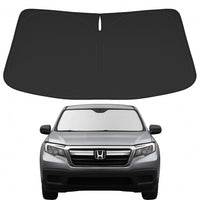 Proadsy 2026 Upgrade Front Windshield Sun Shade Foldable Sunshade Protector Custom Fit 2017-2025 Ridgeline Crew Cab Accessories