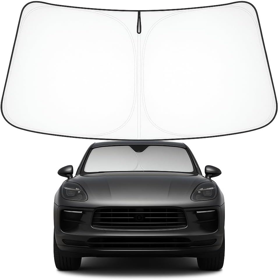 2014-2026 Porsche Macan Windshield Sunshade - Custom Fit Front Windshield Sun Shade