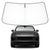Proadsy 2025 Upgrade Front Windshield Sun Shade Foldable Sunshade Protector Custom Fit for 2014-2024 2025 Porsche Macan SUV Accessories