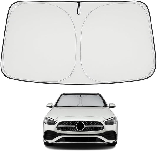 2015-2021 Mercedes-Benz C-Class Windshield Sunshade - Custom Fit Front Windshield Sun Shade
