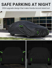 2019-2026 Honda Accord custom-fit car cover - waterproof fabric detail