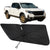Proadsy Windshield Sun Shade Umbrella for Honda Ridgeline 2017-2025 2026 Foldable Car Umbrella Sunshade with Soft TPU Handle Spring Structure Crystal Cooling Material Protect Car from Rays & Heat